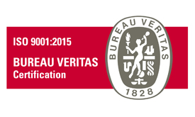 BV Certification ISO 9001 2015 275X165